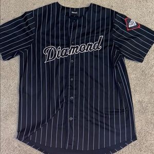 Diamond baseball jersey